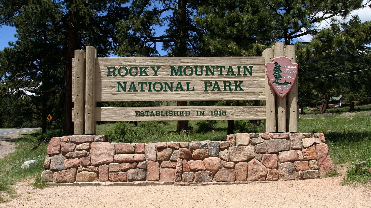 Enterence to Rocky Mountain National Park