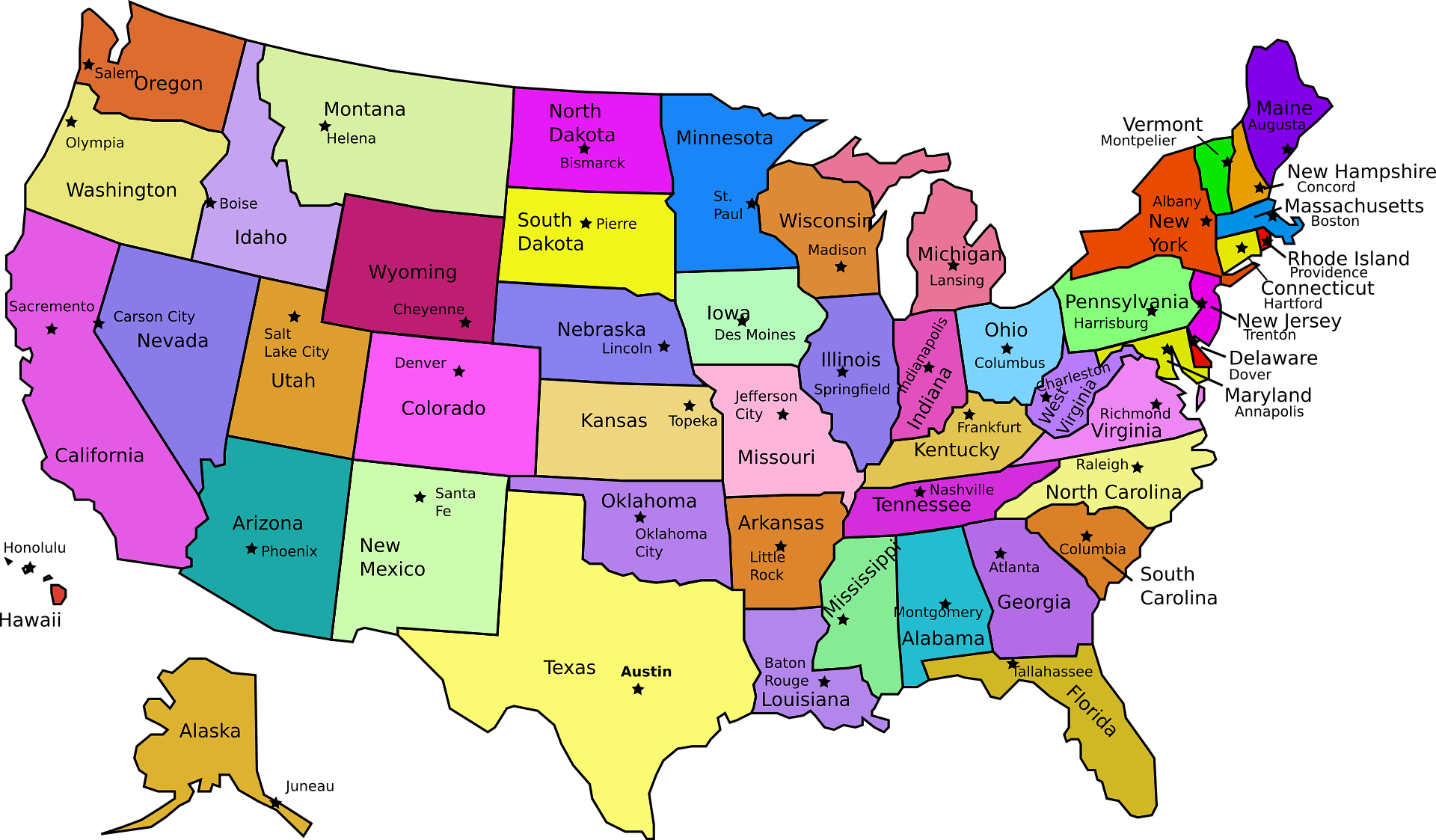 All 50 US States